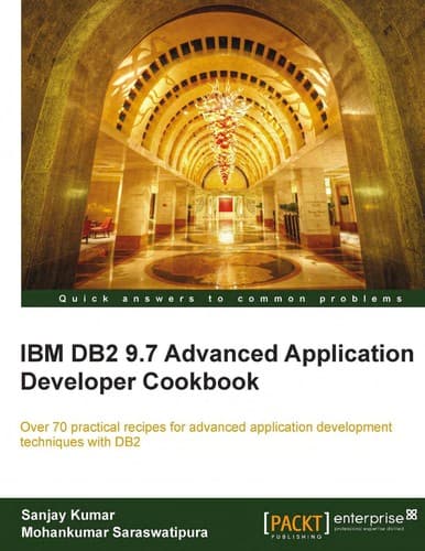 Tapa de IBM DB2 9.7 advanced application developer cookbook