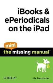 Tapa de iBooks and ePeriodicals on the iPad