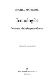 Tapa de Iconologías