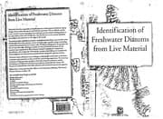 Tapa de Identification of freshwater diatoms from live material