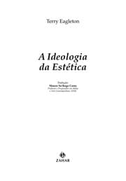 Tapa de A ideologia da Estética