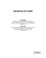 Tapa de IMAGING IN SARS; ED. BY ANIL AHUJA