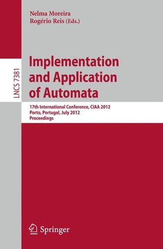 Tapa de Implementation and Application of Automata