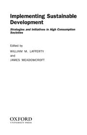 Tapa de Implementing sustainable development