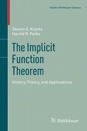 Tapa de The Implicit Function Theorem