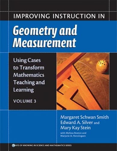 Tapa de Improving instruction in geometry and measurement