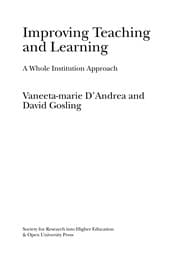 Tapa de Improving teaching and learning in higher education