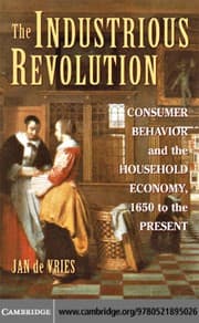 Tapa de The industrious revolution