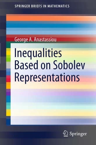 Tapa de Inequalities based on Sobolev representations