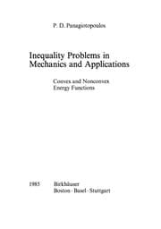 Tapa de Inequality Problems in Mechanics and Applications