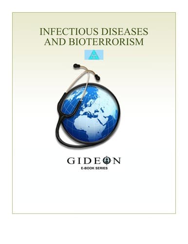 Tapa de Infectious diseases and bioterrorism
