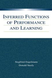 Tapa de Inferred functions of performance and learning