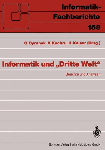 Tapa de Informatik und "Dritte Welt"