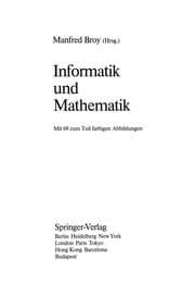 Tapa de Informatik und Mathematik