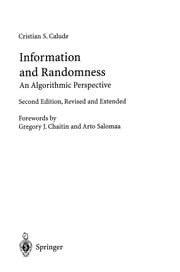 Tapa de Information and Randomness