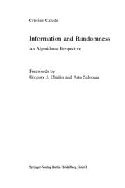 Tapa de Information and Randomness