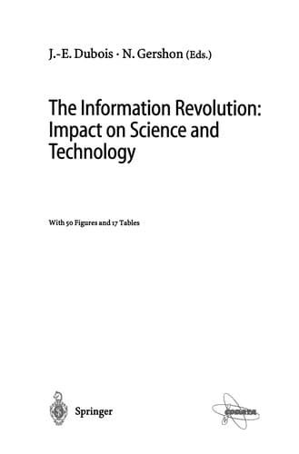 Tapa de The information revolution