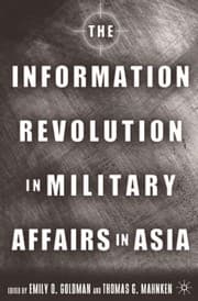 Tapa de The information revolution in military affairs in Asia