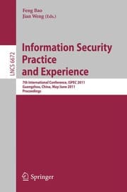 Tapa de Information Security Practice and Experience
