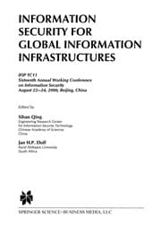 Tapa de Information Security for Global Information Infrastructures