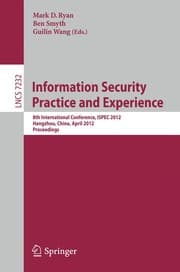 Tapa de Information Security Practice and Experience