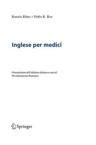 Tapa de Inglese per medici