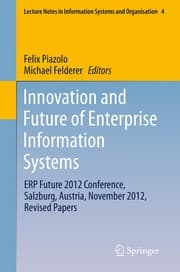 Tapa de Innovation and Future of Enterprise Information Systems