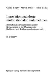 Tapa de Innovationsstandorte multinationaler Unternehmen