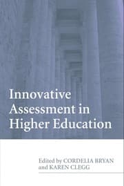 Tapa de Innovative assessment in higher education