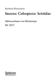 Tapa de Scirtidae