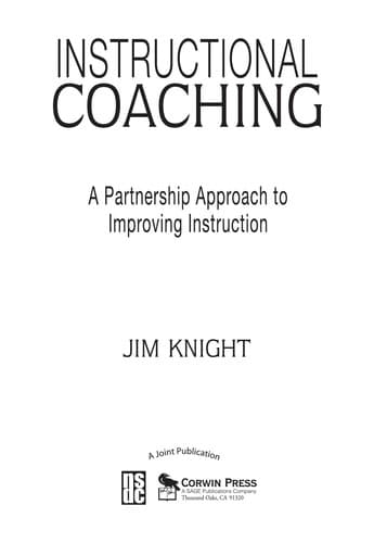 Tapa de Instructional coaching