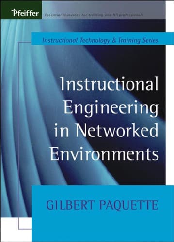Tapa de Instructional engineering in networked environments