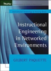 Tapa de Instructional engineering in networked environments