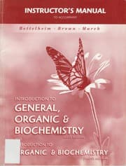 Tapa de Instructor's manual to accompany Introduction to general, organic & biochemistry, sixth edition, and Introduction to organic & biochemistry, fourth edition