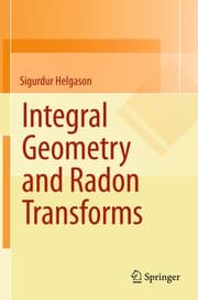 Tapa de Integral geometry and Radon transforms