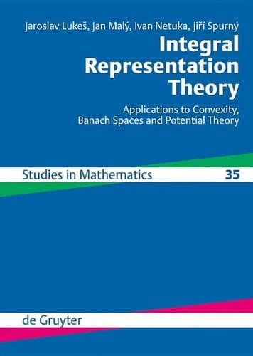 Tapa de Integral representation theory