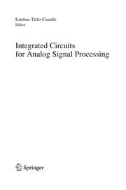 Tapa de Integrated Circuits for Analog Signal Processing