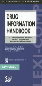 Tapa de Lexi Comp's Drug Information Handbook