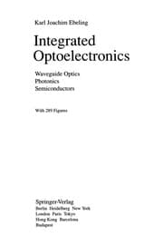 Tapa de Integrated Optoelectronics