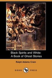 Tapa de Black Spirits and White: A Book of Ghost Stories (Dodo Press) (Carnation)