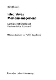 Tapa de Integratives Medienmanagement