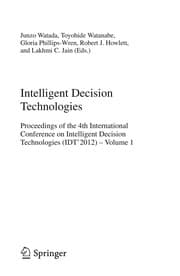 Tapa de Intelligent Decision Technologies