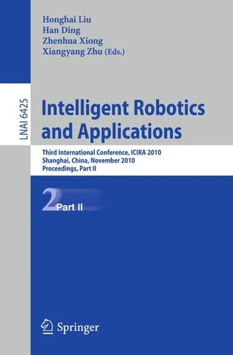 Tapa de Intelligent Robotics and Applications