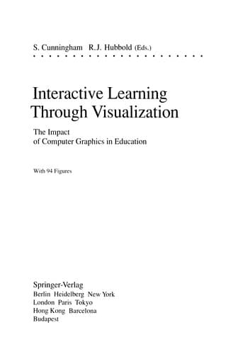 Tapa de Interactive Learning Through Visualization