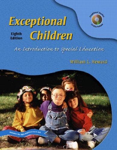 Tapa de Exceptional Children