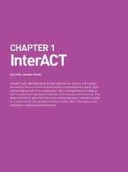 Tapa de Interact with Web standards