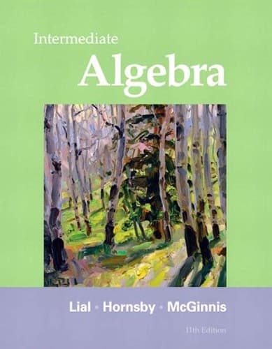 Tapa de Intermediate algebra