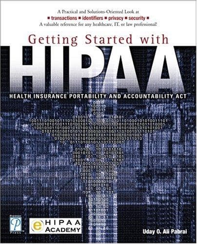 Tapa de Getting Started with HIPAA