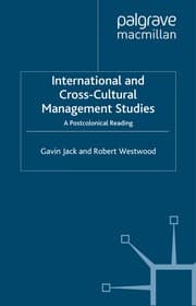 Tapa de International and cross-cultural management studies