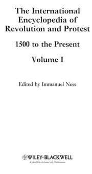 Tapa de The international encyclopedia of revolution and protest